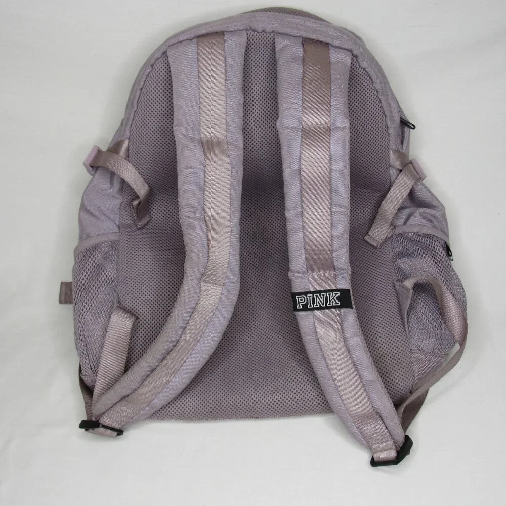 Victoria's Secret PINK Dreamy Lilac COLLEGIATE Travel Backpack - Picture 3 of 9